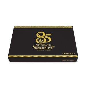 MONTECRISTO NO. 3 VINTAGE – 85 ANIVERSARIO (Box of 15)